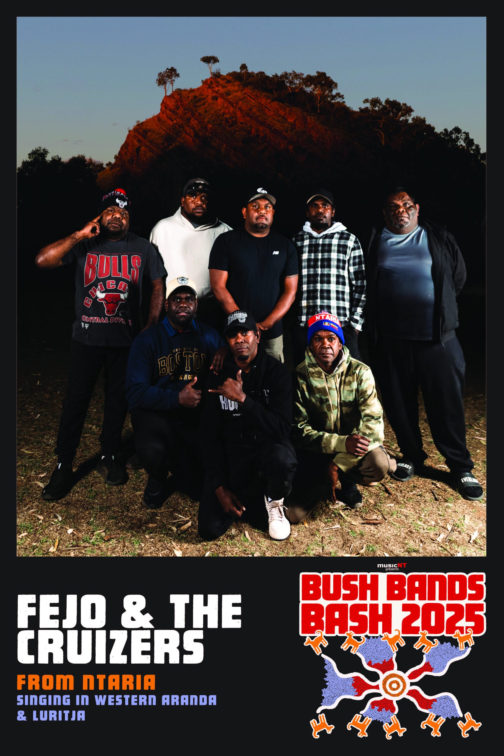 BBB25 night portrait of  Fejo & the Cruizers