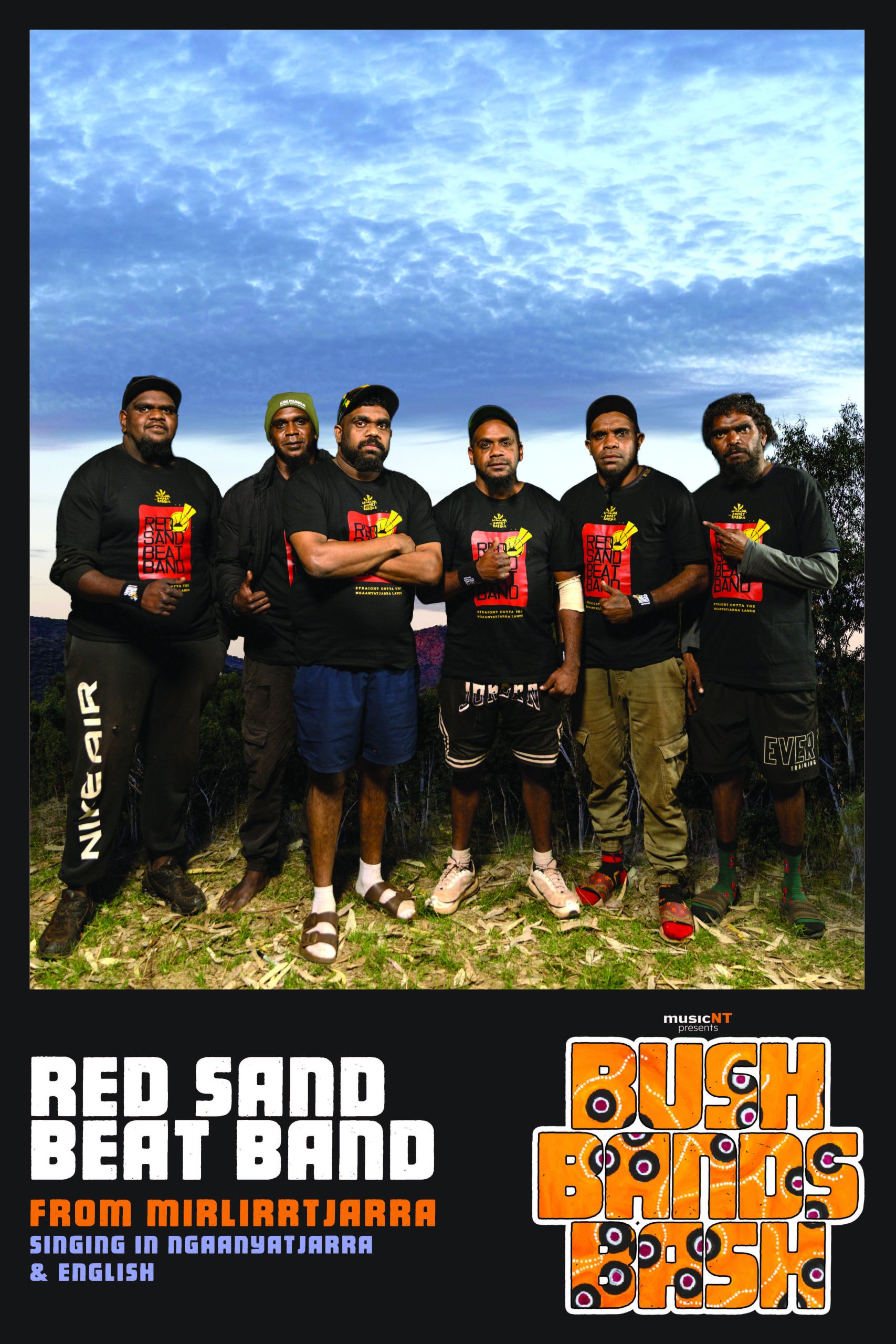 BBB26 NightShots Red Sand Beat Band